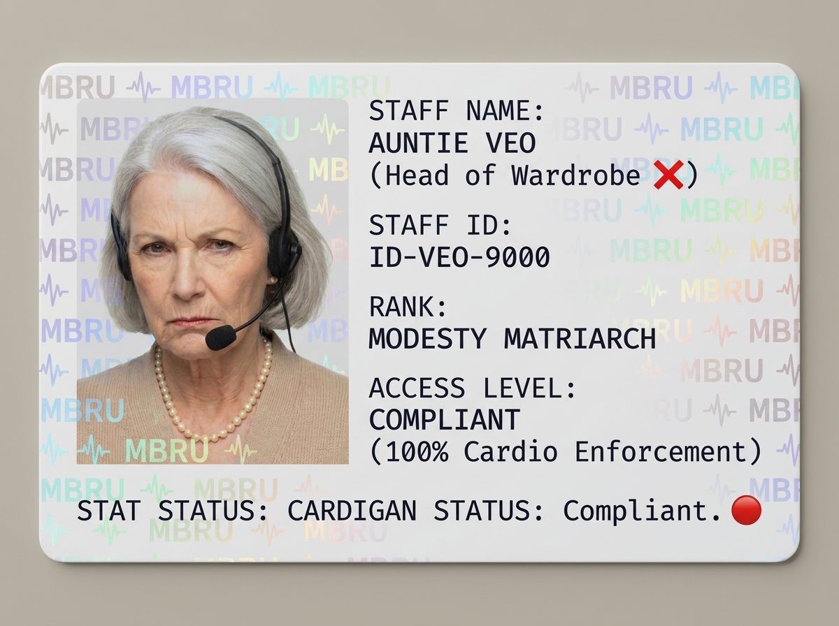 Auntie Veo ID Card